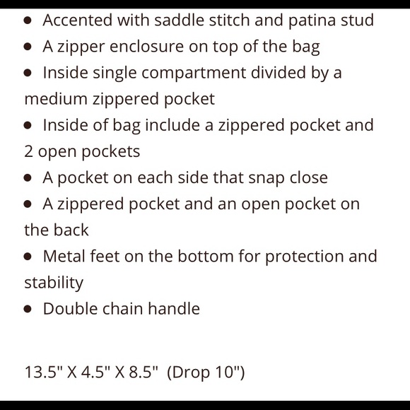 Authentic Leather Montana West Satchel - Picture 7 of 7